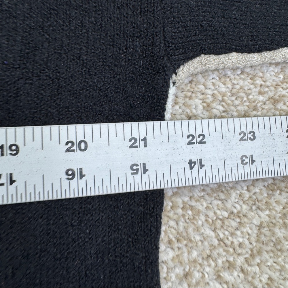 Style & Co. Black Textured Knit Top Sweater  Women’s Size XS - Picture 8 of 12